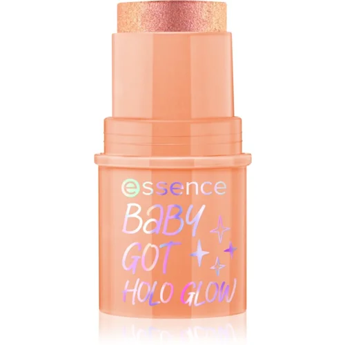 Essence BABY GOT HOLO GLOW stick za posvjetljivanje nijansa 10 Holy Apricotly 5 g