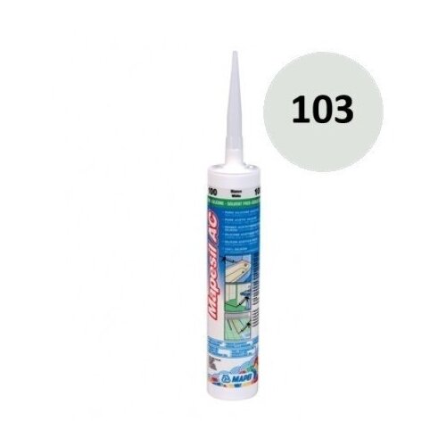 MAPEI mapesil ac 103 mesečeva bela kartu&scaron;a 310 ml Cene