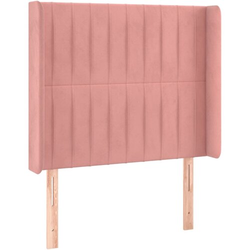  LED uzglavlje ružičasto 83x16x118/128 cm bar&amp;scaron;unasto Slike