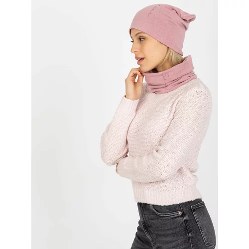 Fashion Hunters Light pink set with hat and chimney