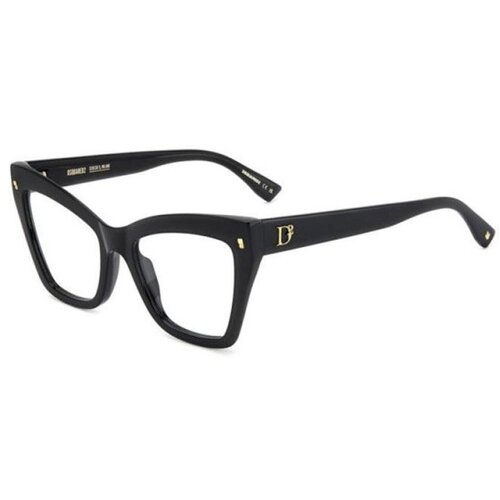 Dsquared2 D20152 807 ONE SIZE (54) Črna/Kristalna Slike