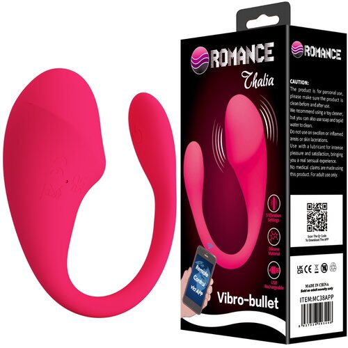 Romance VIBRACIJSKI JAJČEK Thalia App Pink Slike
