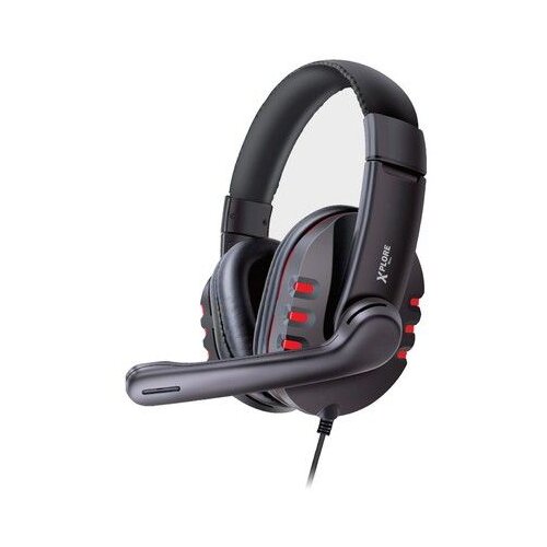 Xplore naglavne žične gaming slušalke XP562 X6, črna/rdeča Cene