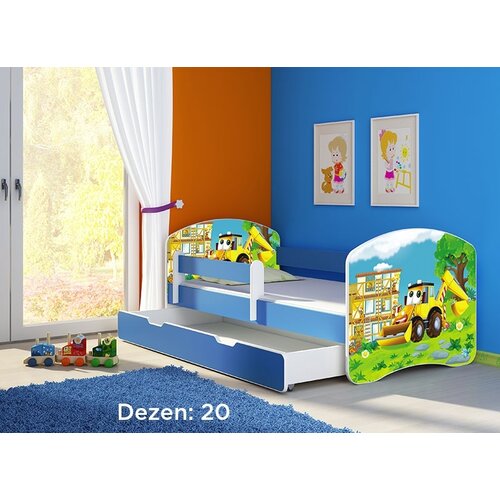 ACMA Krevet za decu Blue sa fiokom 140x70 2 20 Cene
