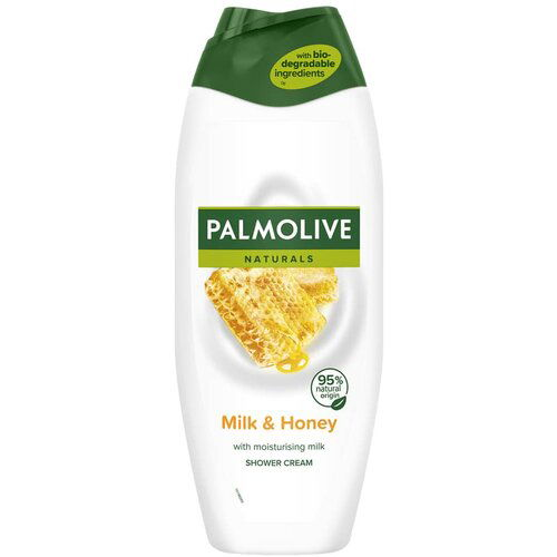 Palmolive kupka bath milk&honey 500ml Slike