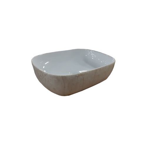  Umivaonik 48,5x39,5cm nadgradni pravougaoni 794 MARBLE Slike