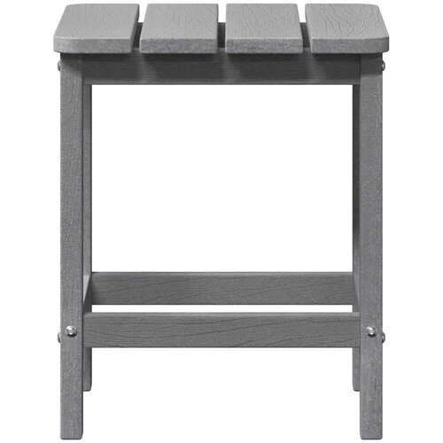  Bocni stol Svijetlo siva 38 x 38 x 46 cm Polietilen Slike