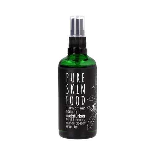 Pure Skin Food Organic Toning Moisturiser Orange Blossom - Green Tea - 100 ml Slike