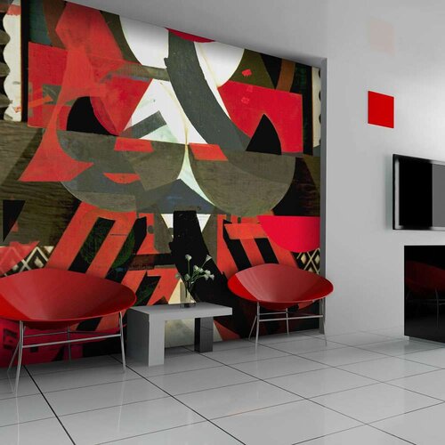  Tapeta - Art composition in red 350x270 Cene