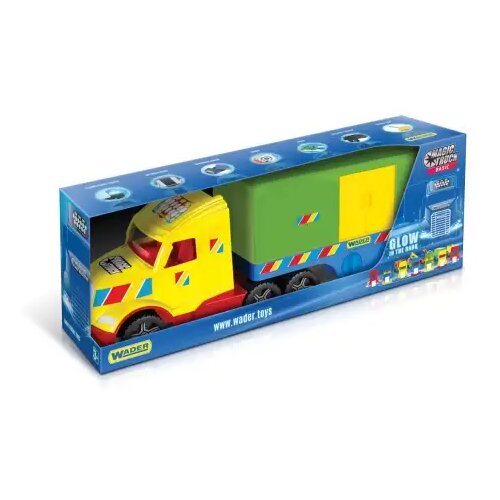 Wader magic truck basic: kamion sa kontejnerom i svijetlom 80cm - Cene