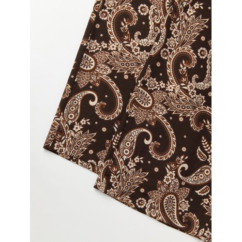 Sinsay Wide leg hlače od viskoze s paisley uzorkom Slike