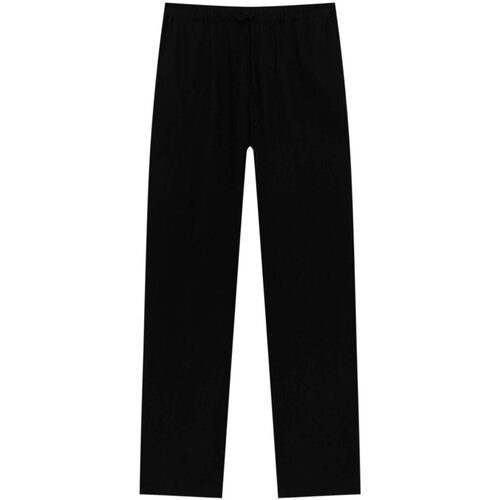 Pull&amp;amp;Bear Hlače črna Slike