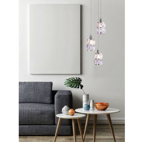 Globo 15760-3 - Kristalni luster na sajli WOLLI 3xE14/40W/230V Slike