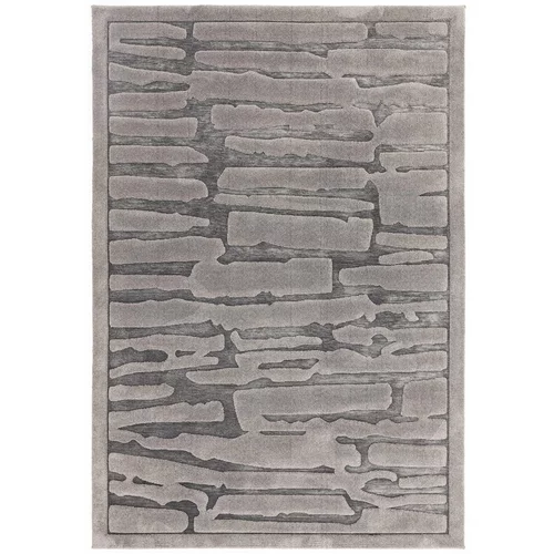 Asiatic Carpets Antracitno siva preproga 160x230 cm Valley –