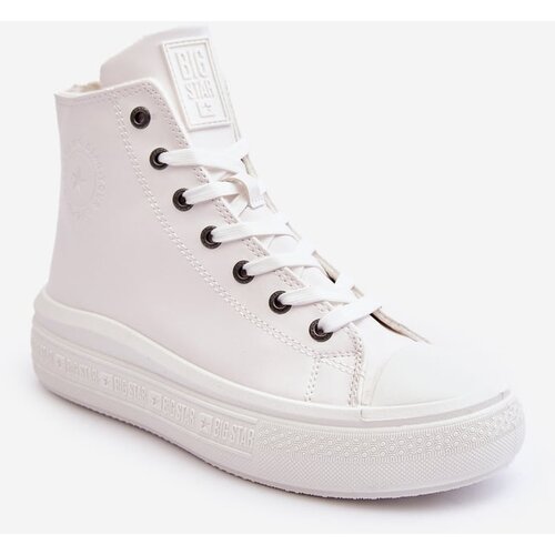 Big Star Women&amp;#039;s Insulated Zipper Sneakers White MM274021 Slike