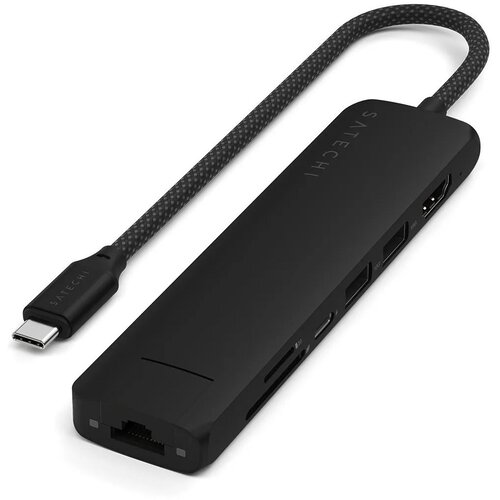 Satechi ST-P7SK interface hub USB Type-C 10000 Mbit /s Black Cijene
