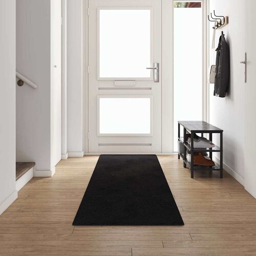  Tepih trkač Crna 80 x 500 cm 100% Polipropilen Tuft Cene
