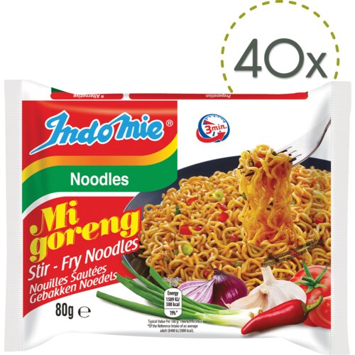 Indomie Ocvrti instantni rezanci - Mi Goreng Classic - 80 g - 40 kosov Cene