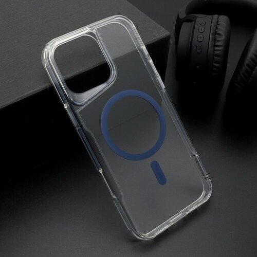 Maska aura magsafe za iphone 16 pro max/ plava Slike