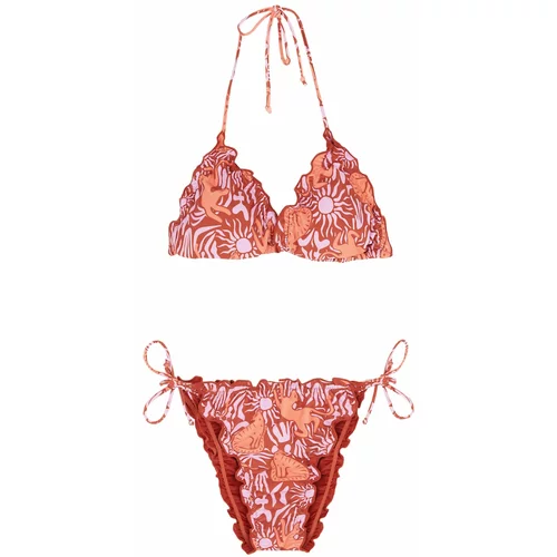 Scalpers Bikini marelica / roza / hrđavo crvena