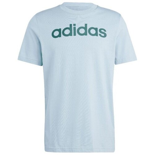 Adidas Essentials Single Jersey Linear Embroidered Logo Plava Cijene