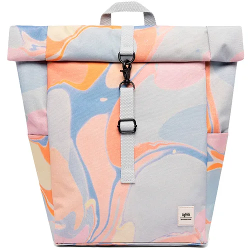 Lefrik Roll Mini Backpack Printed Marble