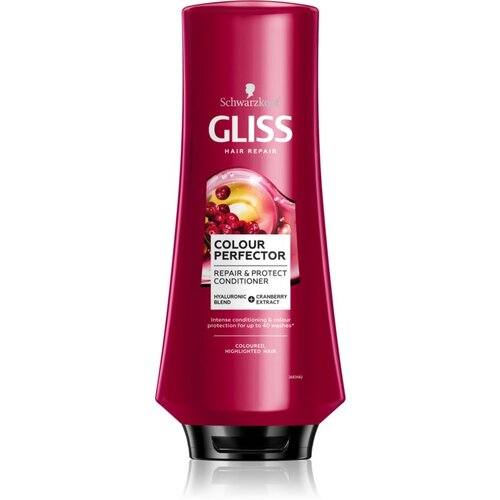 Schwarzkopf Gliss Colour Perfector zaščitni balzam za barvane lase 370 ml Cene
