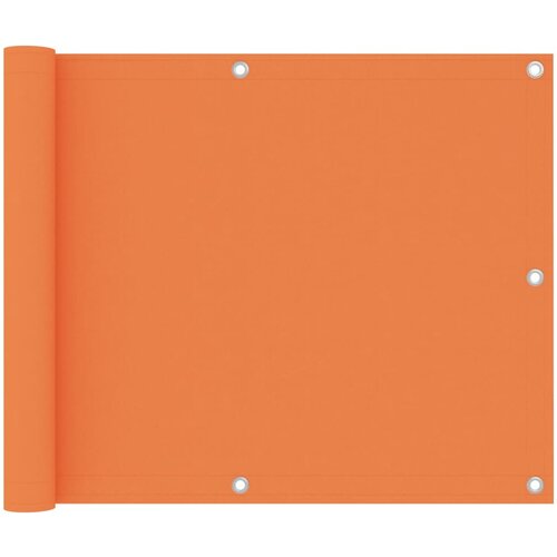 VidaXL balkonski zastor narančasti 75 x 300 cm od tkanine Oxford Slike