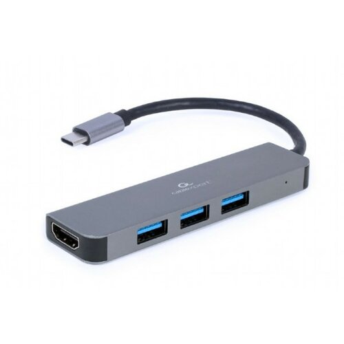 Gembird USB Type-C 2-in-1 multi-port adapter (Hub + HDMI) Slike