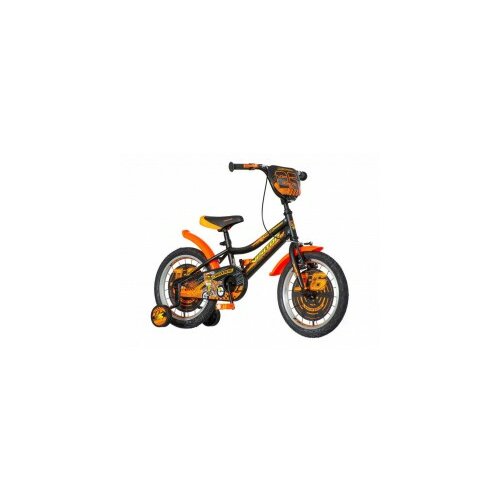 Visitor moto cross visitor bicikla crno narandžasta mot160 Slike