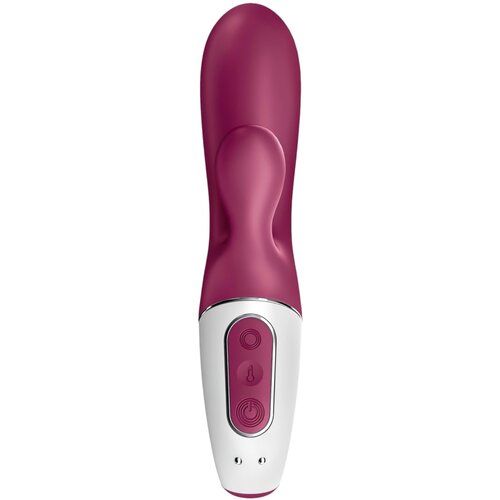 Satisfyer Vibrator Hot Bunny z aplikacijo, rdeč Slike