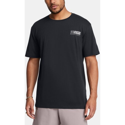 Under Armour Men's T-shirt UA Bball Logo Court SS - Men Cene