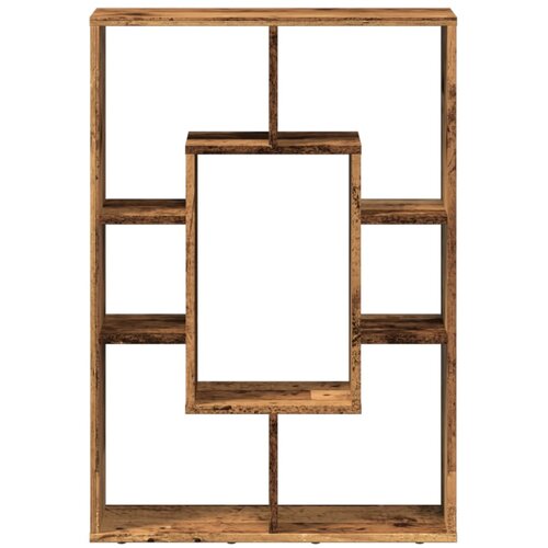  Regal za knjige boja starog drva 63x20x90 cm konstruirano drvo Slike