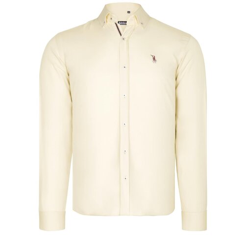 Dewberry G674 MENS SHIRT-YELLOW Cene