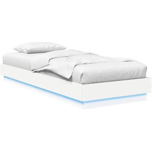 Okvir za krevet s LED svjetlom Bijela 80 x 200 cm - Bijela 80 x 200 cm Cijene