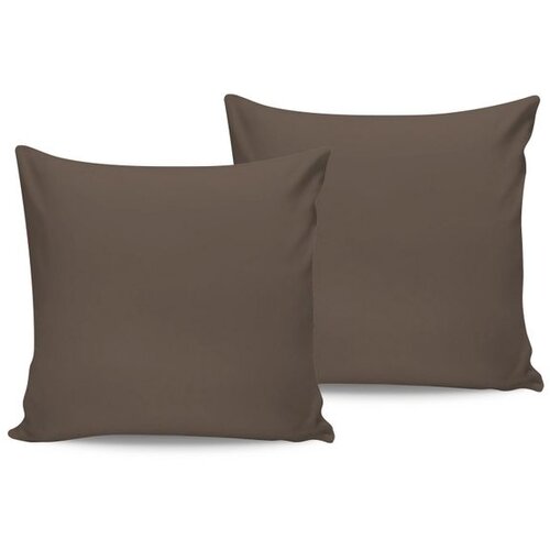 Brown pillowcase set (2 pieces) (de) Slike