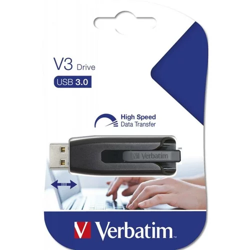 USB ključek 128GB Verbatim Store'N'Go V3 črn 3.2