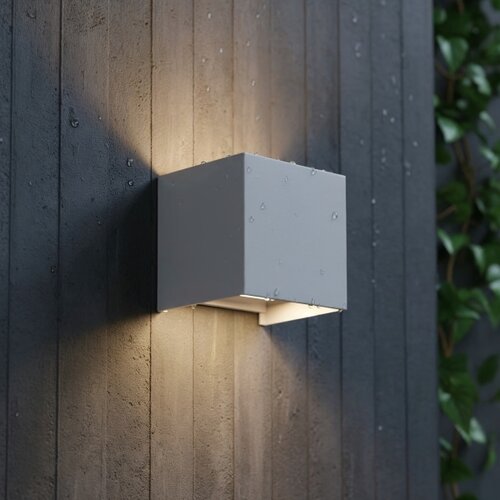 Ideal Lux - LED spolja&amp;scaron;nje zidno svetlo ATOM LED/12W/230V IP54 belo Slike