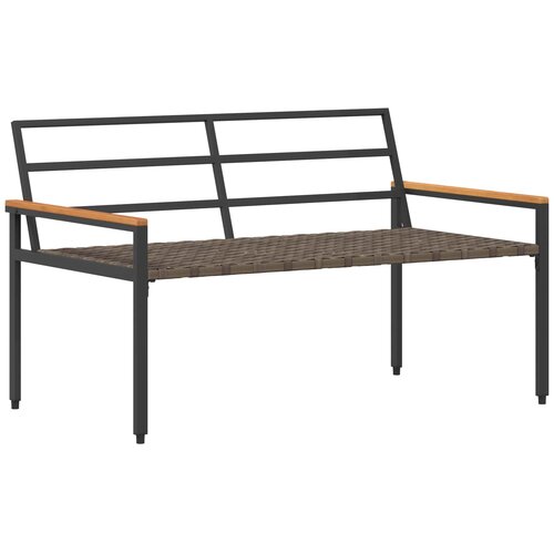  Vanjska klupa 2 -Seater 116 x 67,5 x 72 cm poliratan Slike
