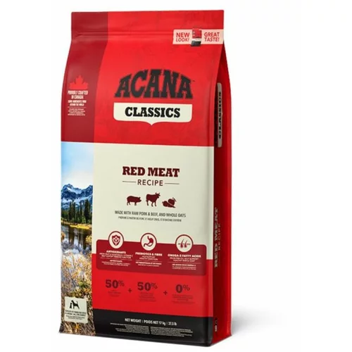 Acana Classics Red Meat, potpuna suha hrana za pse, 14,5 kg