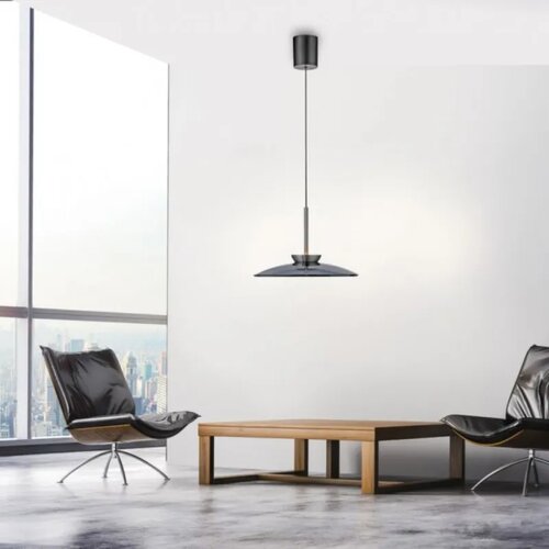  LED visilica Pure Moon siva dimabilna PAUL NEUHAUS Cene
