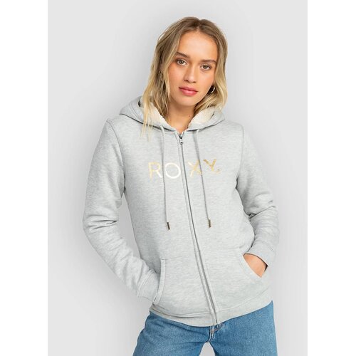 Roxy Itia Sherpa Logo Half-Zip Sweater heritage heather Cijene