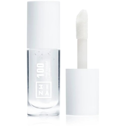 3INA The Color Lip Oil vlažilno olje za ustnice odtenek 100 - Crystal clear 4 ml Slike