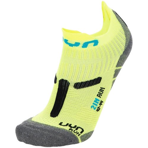 UYN &amp;Scaron;portne nogavice Chaussettes 2in jaune syst&amp;egrave;me &amp;agrave; deux couches Rumena Slike