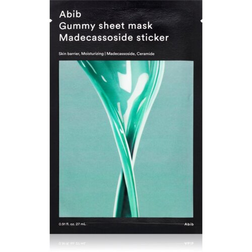 Abib Gummy Sheet Mask Madecassoside Sticker umirujuća sheet maska za jačanje kožne barijere 27 ml Slike
