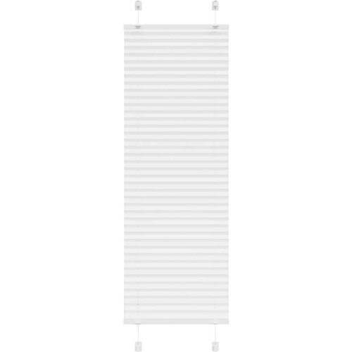 vidaXL Plisirana roleta bijela 50x150 cm širina tkanine 49,4 cm Cijene