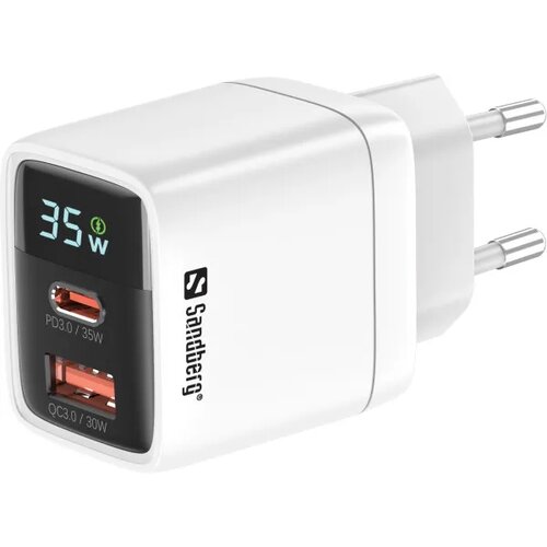 Sandberg Kućni punjač 2u1 441-52 1xUSB/1xUSB-C 35W Cene