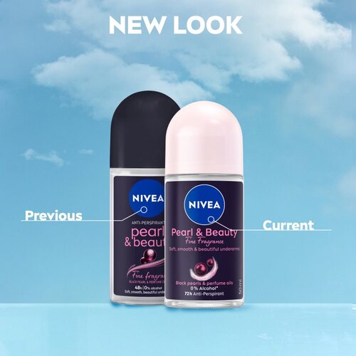 Nivea Pearl &amp;amp; Beauty roll-on antiperspirant 50 ml Slike