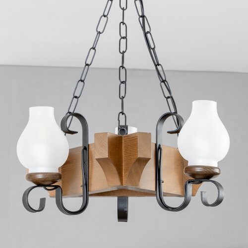  Brilagi - Luster na lancu QUEEN 3xE14/40W/230V buk/orah Slike