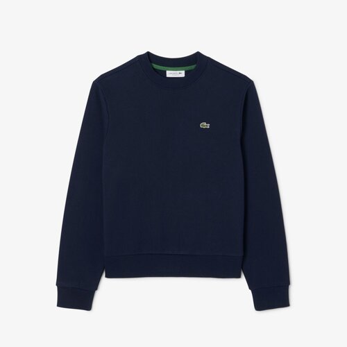 Lacoste Puloverji RELAXED FIT FLEECE CREW NECK Modra Slike